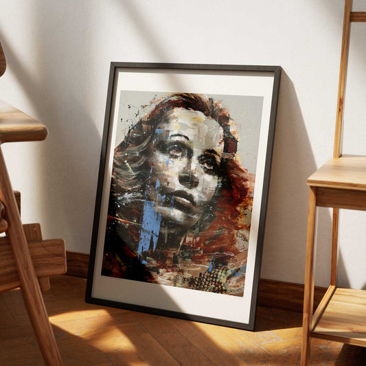 Hedy Lamarr, Icon Series V, Open Edition Print