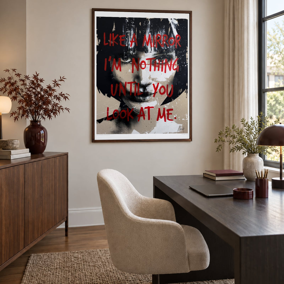 Like a Mirror, Open Edition Print