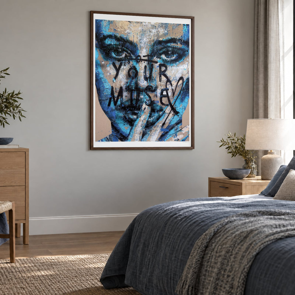 Not Your Muse, Open Edition Print