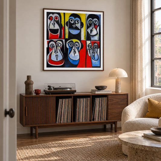 Politicians On TV, Open Edition Print