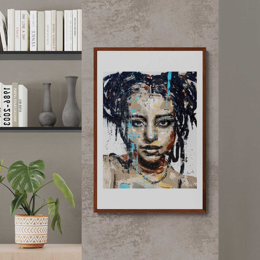 Portrait Of A Young Girl, Open Edition Print