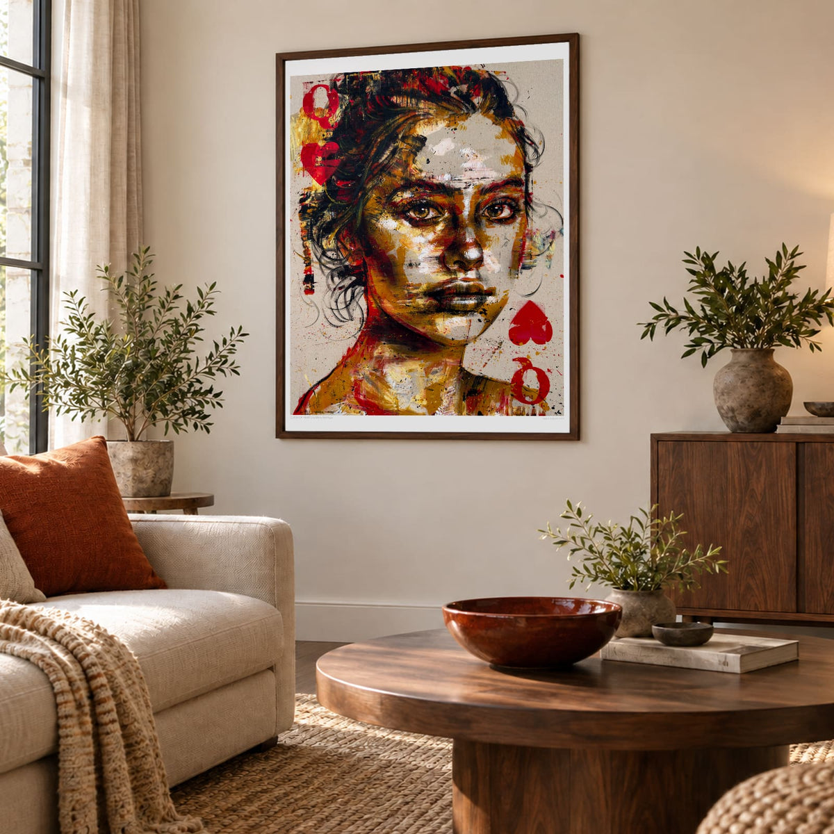 Queen of Hearts, Open Edition Print