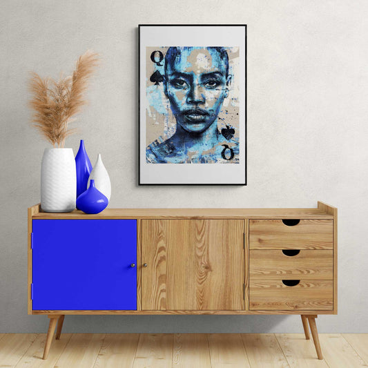 Queen Of Spades, Open Edition Print