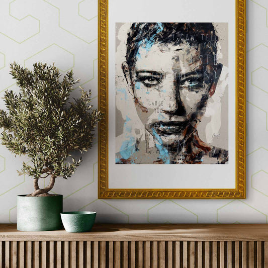 You Look Like Rain, Open Edition Print