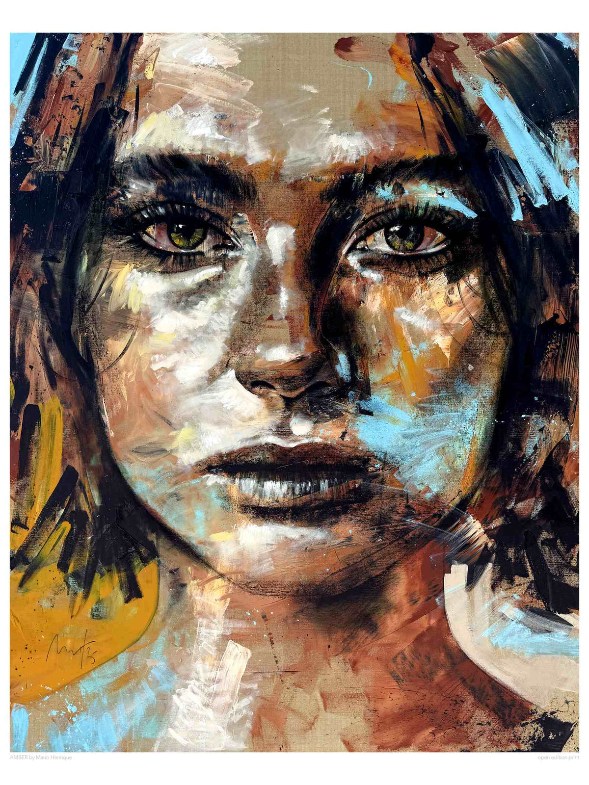 Amber, Open edition Print