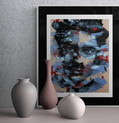 Charlie Chaplin, Icon Series II, Open Edition Print