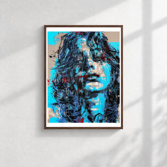 Come As You Are, Open Edition Print