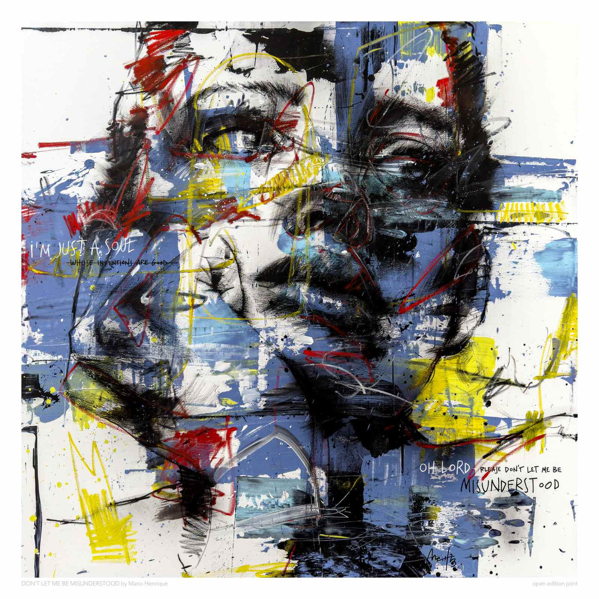 Don't Let Me Be Misunderstood, Open Edition Print
