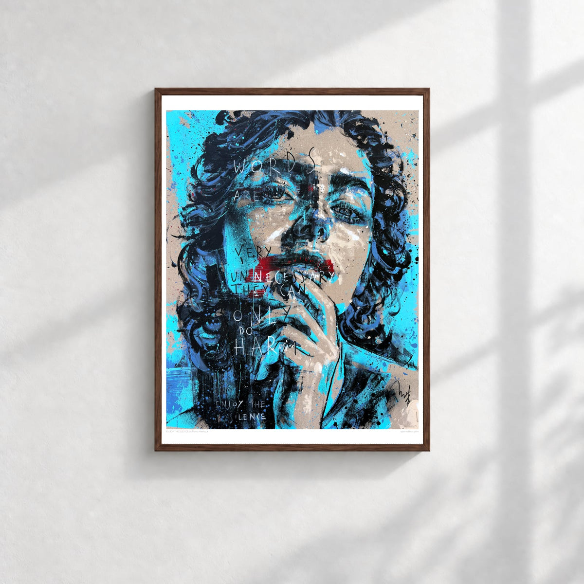 Enjoy The Silence, Open Edition Print