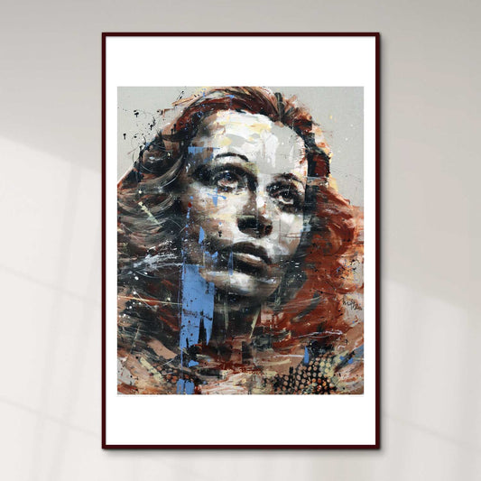 Hedy Lamarr, Icon Series V, Open Edition Print