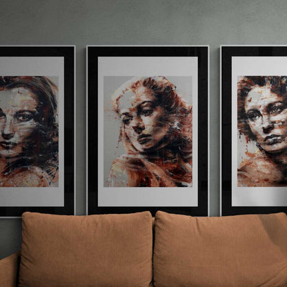 Carole Lombard, Icon Series V, Open Edition Print