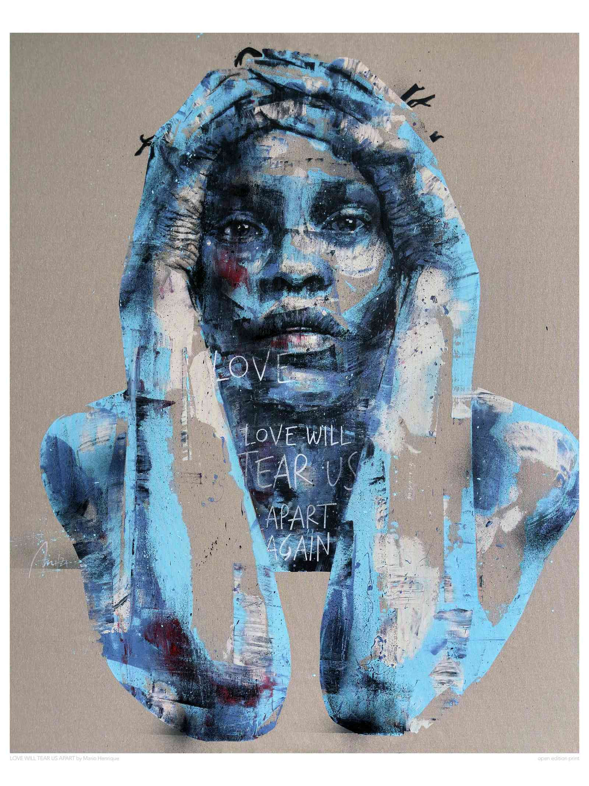 Love Will Tear Us Apart, Open Edition Print