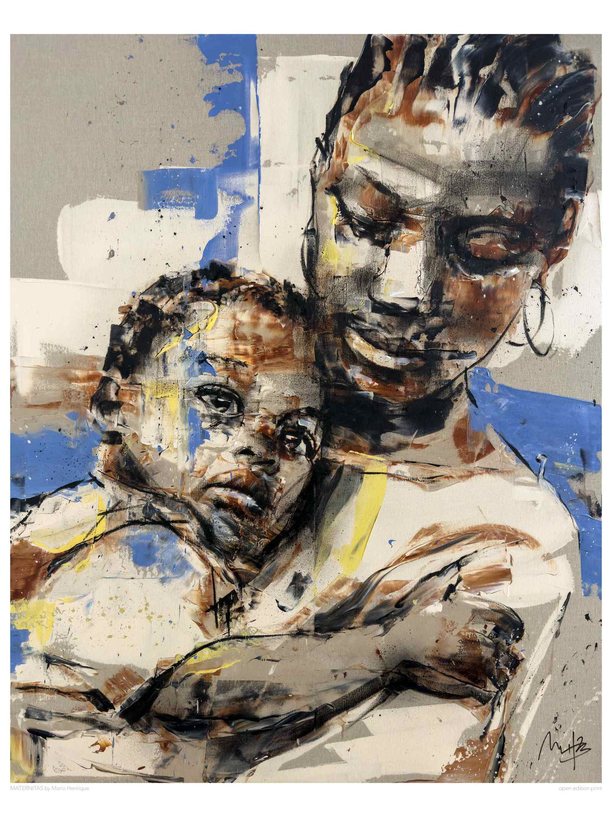 Maternitas, Open Edition Print