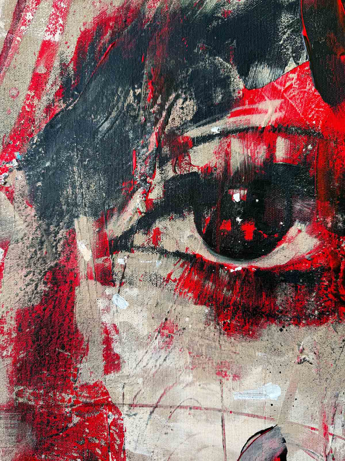 Portrait In Red