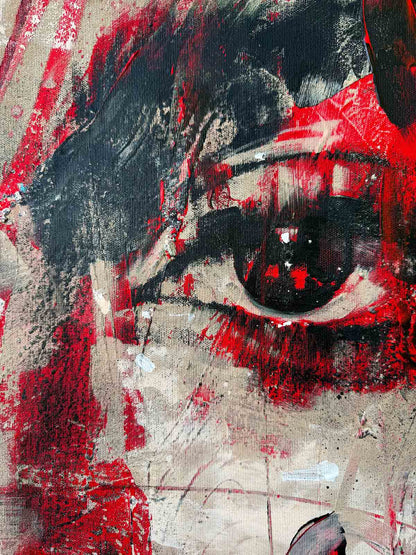 Portrait In Red