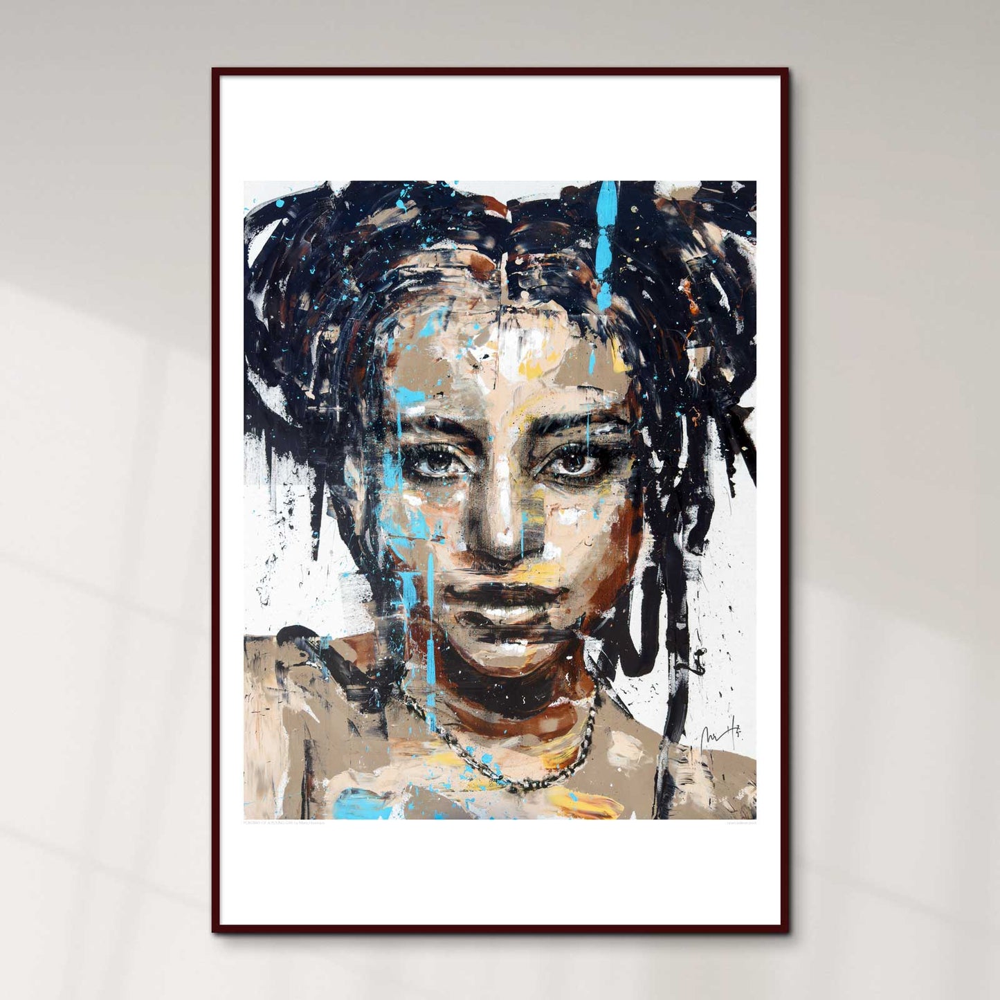Portrait Of A Young Girl, Open Edition Print