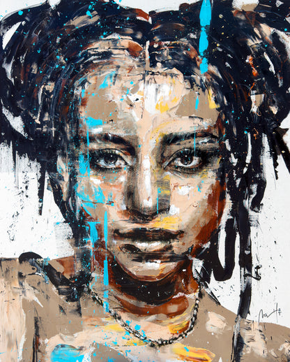 Portrait Of A Young Girl, Open Edition Print