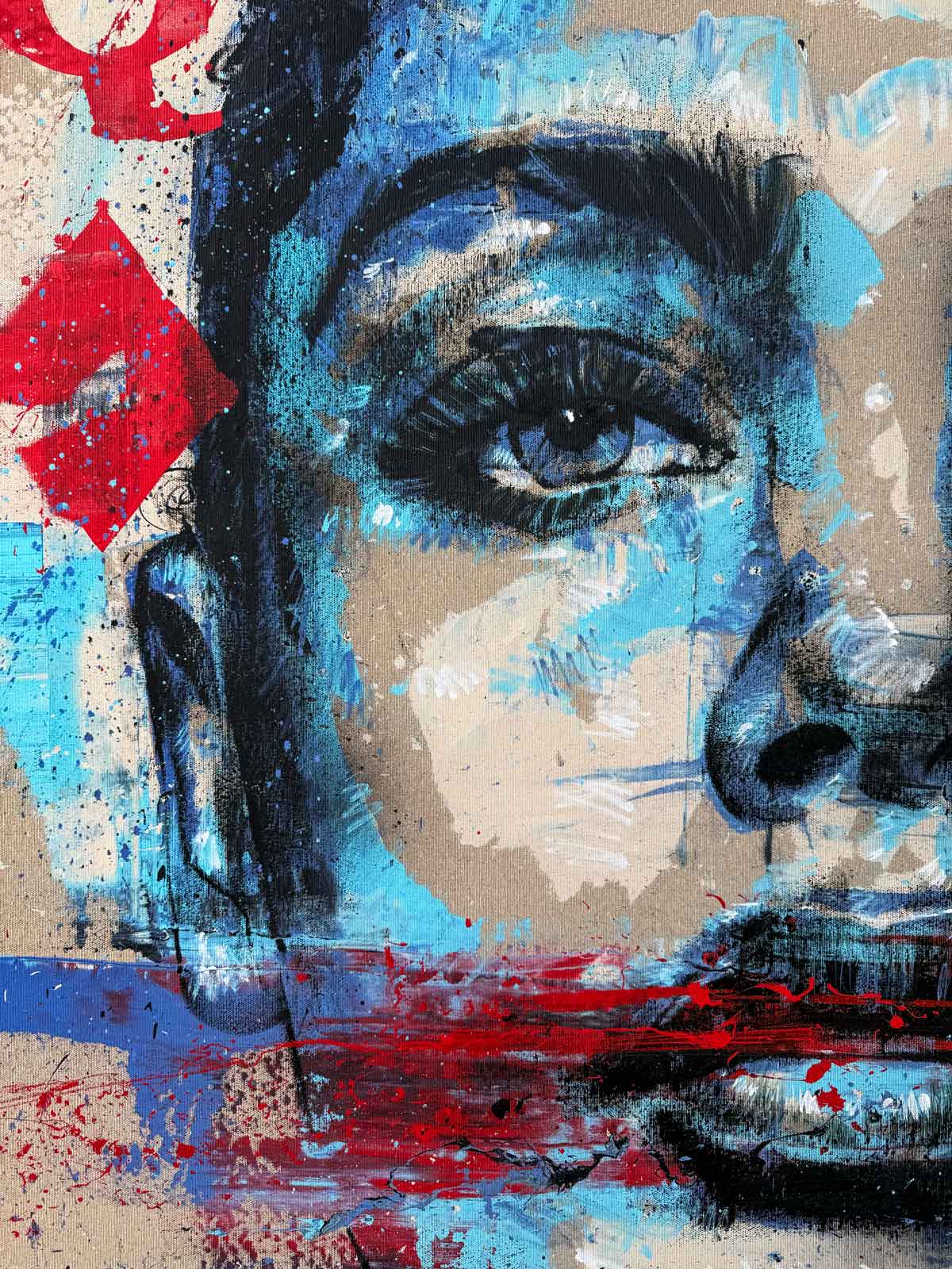 Queen Of Diamonds, Open Edition Print