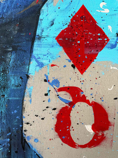 Queen Of Diamonds, Open Edition Print