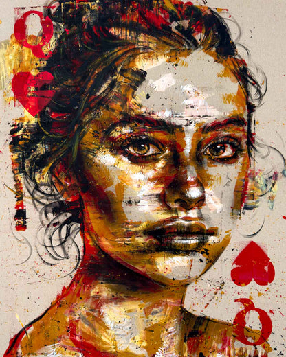 Queen Of Hearts, Open Edition Print