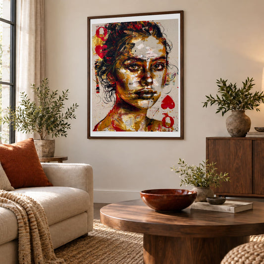 Queen of Hearts, Open Edition Print
