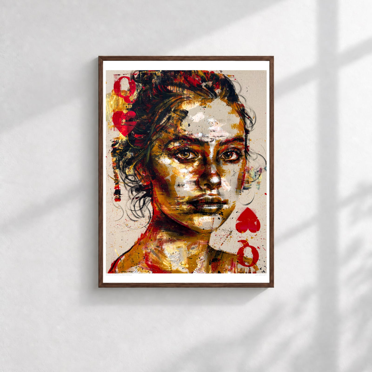 Queen of Hearts, Open Edition Print