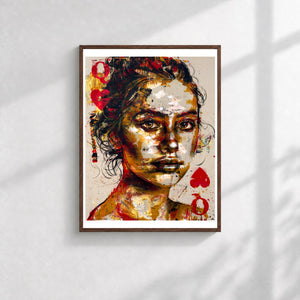 Queen of Hearts, Open Edition Print