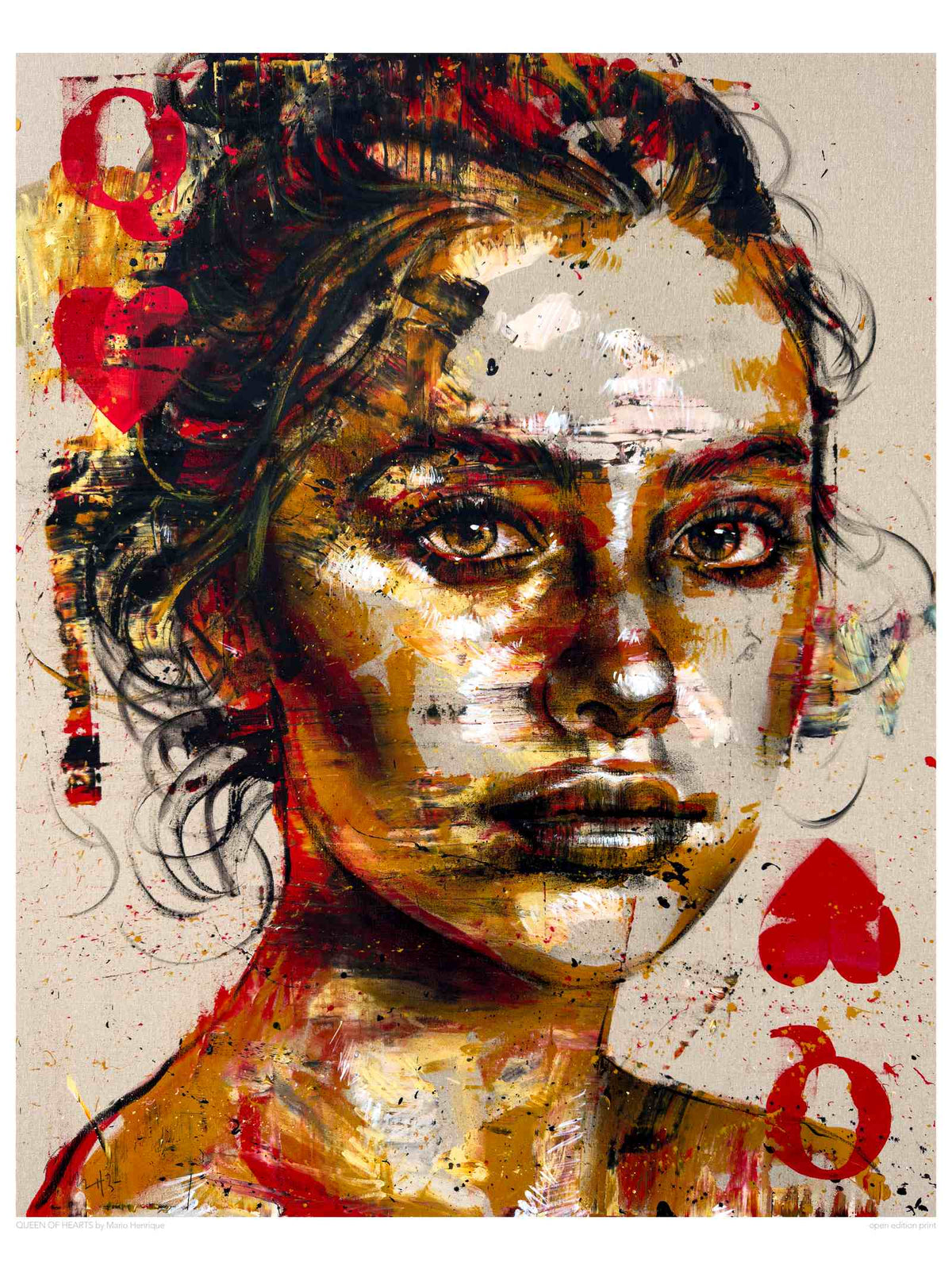 Queen of Hearts, Open Edition Print