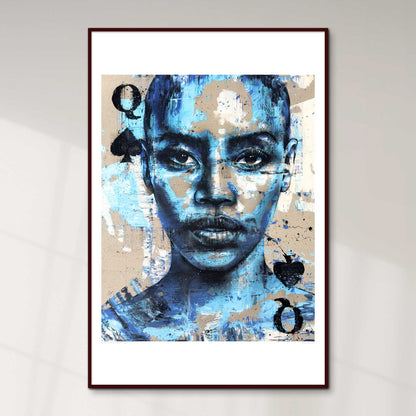 Queen Of Spades, Open Edition Print