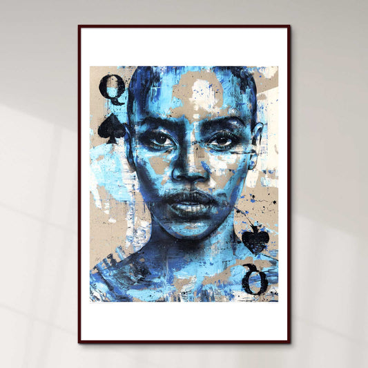 Queen Of Spades, Open Edition Print