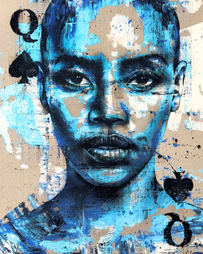 Queen Of Spades, Open Edition Print