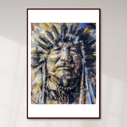 Sitting Bull, Open Edition Print