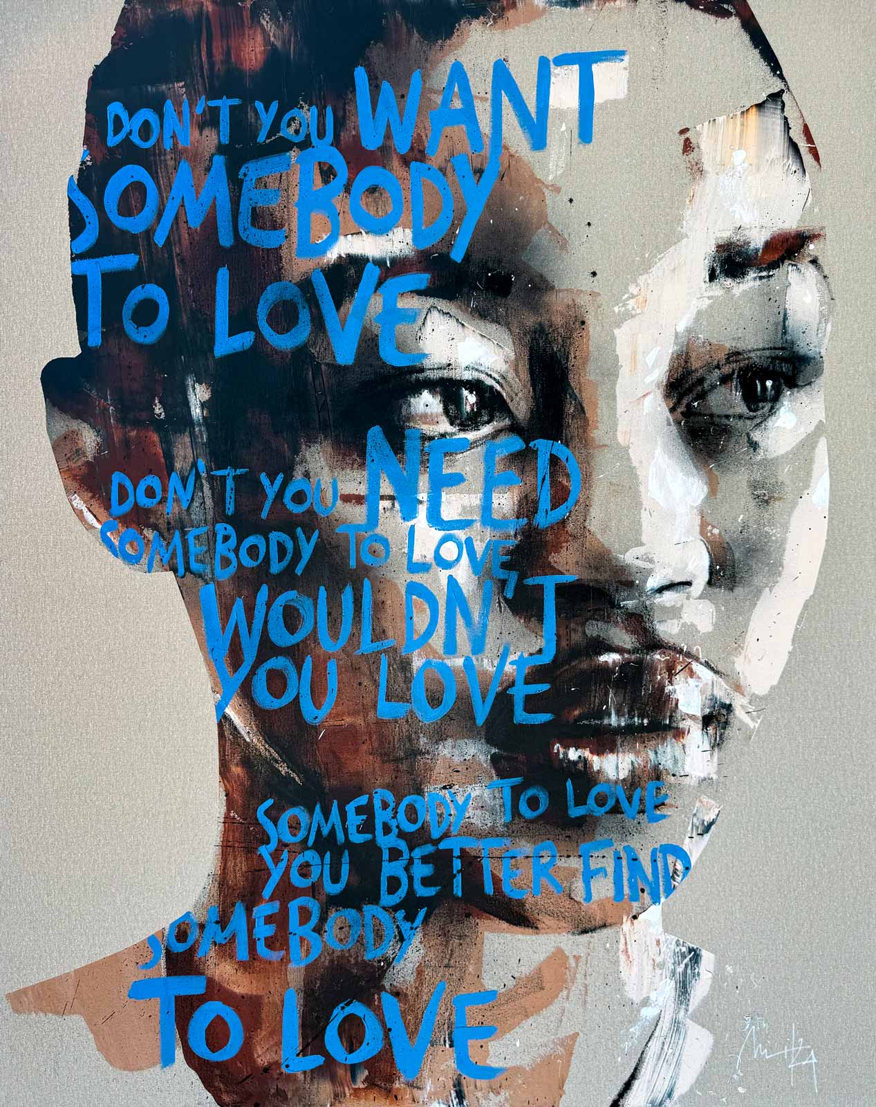 Somebody To Love, Open Edition Print