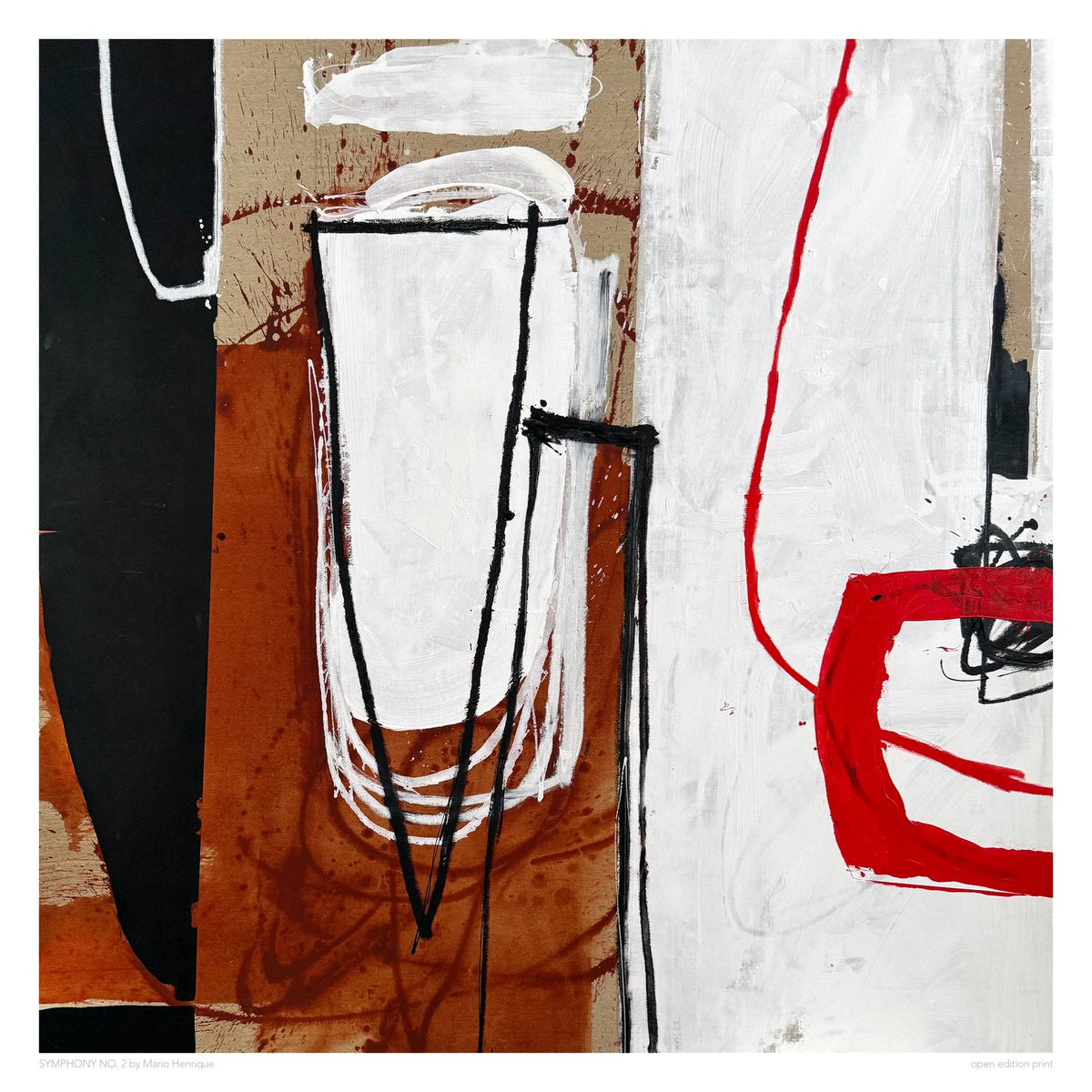 Symphony No. 2, Open Edition Print