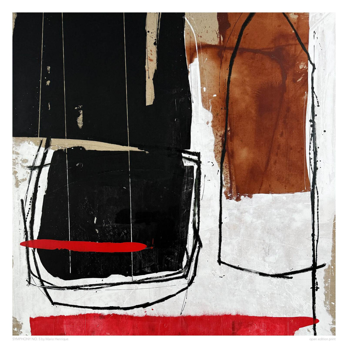 Symphony No. 5, Open Edition Print