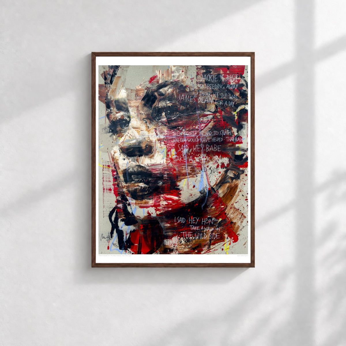 Take a Walk on the Wild Side, Open Edition Print