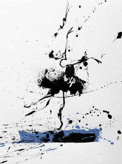 Ballerina No. 9, Blue Series III